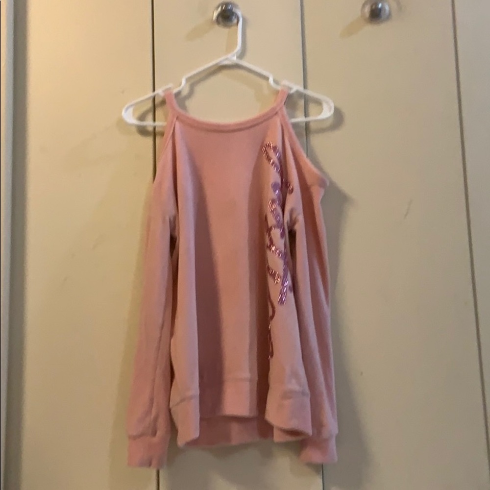 Pink sweater